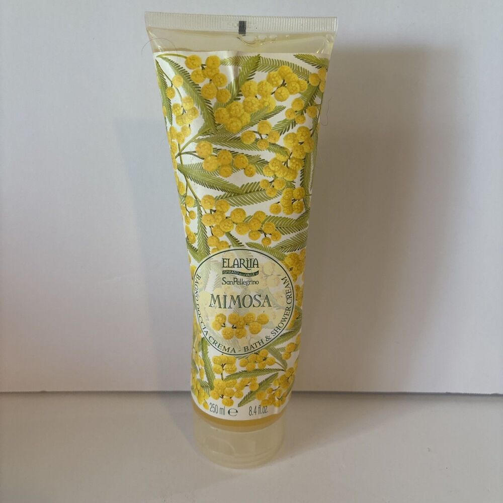 Perlier Elariia Mimosa Bath and Shower Cream 8.4 oz full new